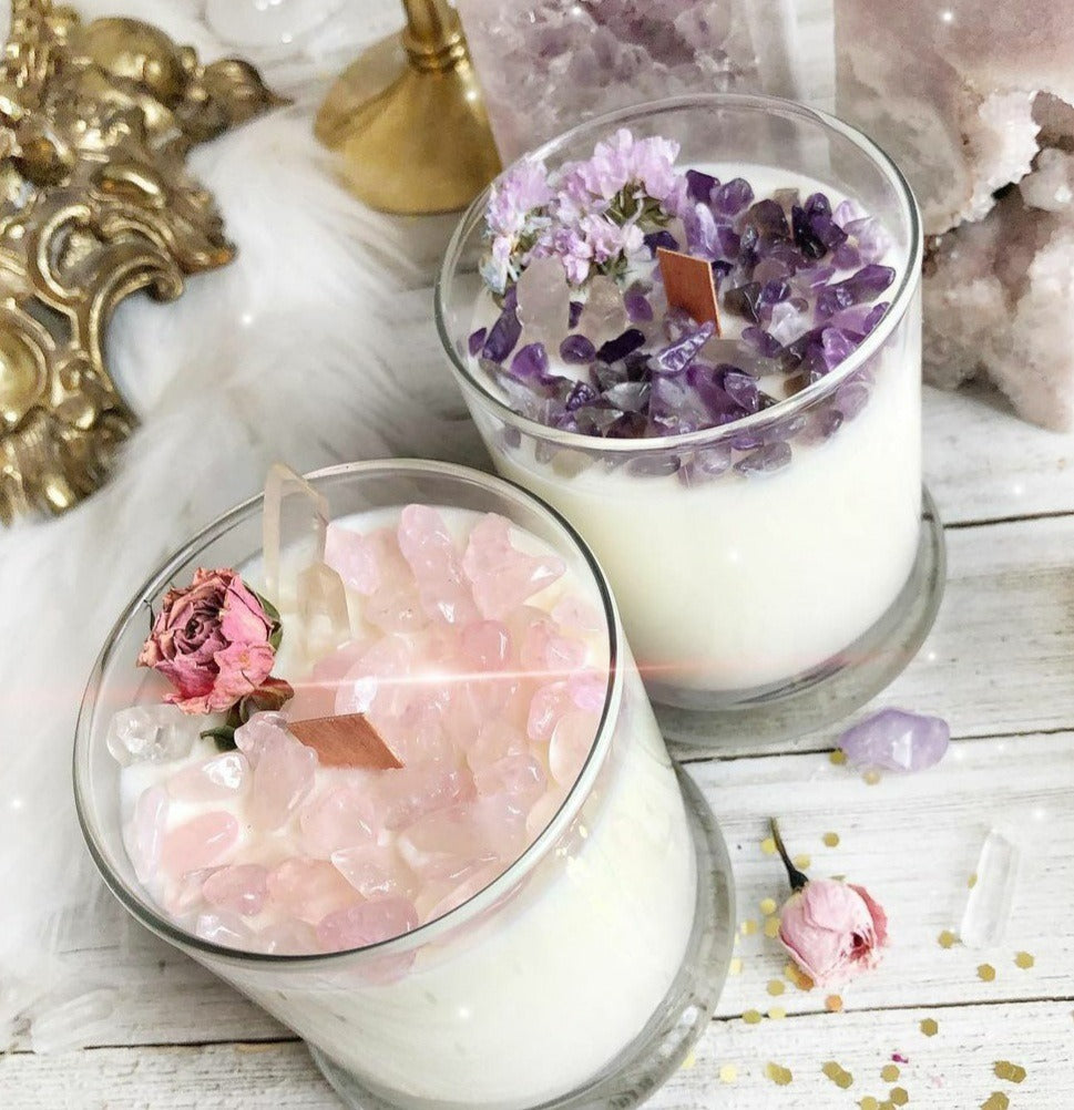 Crystal Intention Candle